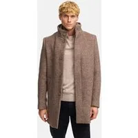 Kronstadt Wollmantel Herren KSChess Winter Mantel Herrenmantel Eleganter Wollmantel mit herausnehmbarer Stepp-Einlage