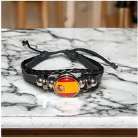 Stelby Armband mit Gravur Spanien Armband 3D Gravur im Glas