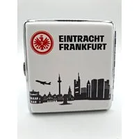 Eintracht Frankfurt Etui klassisches Metall-Etui für Zigaretten mit Logo, aus Metall