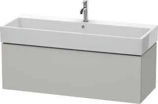 Duravit L-Cube Waschtischunterbau wandhängend Betongrau Matt 1184x459x394 mm - LC617900707 LC617900707