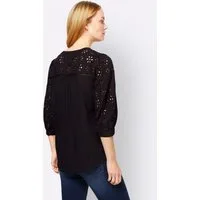heine Klassische Bluse Bluse 3/4-Arm