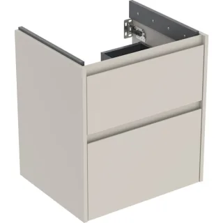 Geberit Renova Plan Unterschrank für Waschtisch, mit zwei Schubladen: 54.6x60.6x44.6cm, 504026DB1 504026DB1