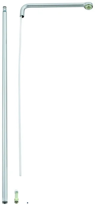 GROHE Brauserohr Euphoria SmartControl 48497 125cm für 26507/26508 chrom, 48497000 48497000