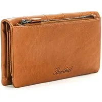 Benthill Geldbörse Damen Echt Leder Portemonnaie Groß RFID Vintage Geldbeutel Clutch, RFID-Schutz Kartenfächer Münzfach Reißverschlussfach