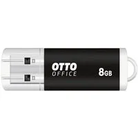 Otto Office Premium USB-Stick (Lesegeschwindigkeit 13 MB/s, mit Verschlusskappe und Schlüsselanhänger-Öse)