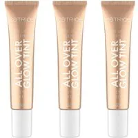 Catrice Highlighter All Over Glow Tint, 3-tlg., mit Schimmereffekt