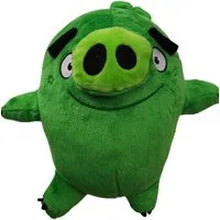 soma Kuscheltier Angry Birds Kuscheltier 22 cm Vogel Leonard grün Plüschfigur (1-St), Super weicher Plüsch Stofftier Kuscheltier für Kinder zum spielen