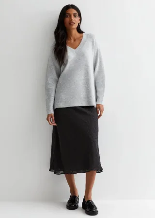 Jacquard-Midirock mit Tiermuster