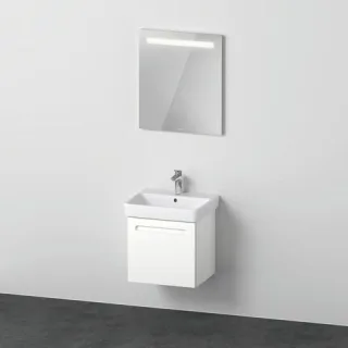 Duravit Duravit No.1 Möbelwaschtisch mit Waschtischunterbau und Spiegel 550x450x2000 mm - N101520181 N10152018180000