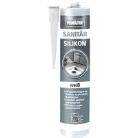 Primaster Silikon Primaster Sanitär Silikon weiß 310 ml