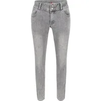 Buena Vista Stretch-Jeans BUENA VISTA TUMMYLESS CROPPED grey denim 2507 B5827 755.4909 - Stretch