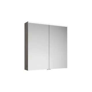 Burgbad Spiegelschrank Eqio 800x800x170 Eiche Dekor Silber, SPGS080F6015 SPGS080F6015