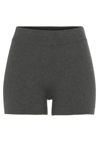 LASCANA - Elbsand LM Knit Shorts anthracit me - Gr. - 34