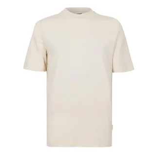 Boss - T-Shirt für Herren, Stehkragen (Weiß)