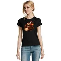 Blondie & Brownie T-Shirt Damen Donkey Diddy Kong Spiele Konsole Nerd Super Retro