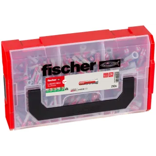 Fischer Dübelsortiment L-BOXX mini DuoPower (210 Teile) - 535968