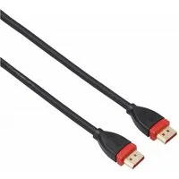 Hama DisplayPort 1.4 Kabel 8K 4K 2K UHD DP 1,8m Video-Kabel, Displayport, (180 cm), DP 1.4 abwärtskompatibel 3D UHD 32,4 Gbps DSC PC TV G-Sync Freesync