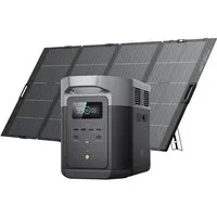 Ecoflow EcoFlow DELTA 2 Max tragbare Powerstation 2048Wh mit 400W Solarpanel Powerstation EcoFlow DELTA 2 Max mit 400 W Solarpanel EcoFlow DELTA 2 Max Powerstation mit 400 W Solarpanel 640000 mAh