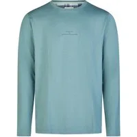 Phil & Co. Pyjamaoberteil Herren Pyjamashirt mit langem Arm (1-tlg) Baumwolle