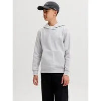 Jack & Jones Junior Kapuzensweatshirt JJECORP mit Druck, Kängurutasche, pflegeleicht Baumwollmischung, regular fit