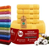 Betz Handtuch Set 6 er Handtücher-Set PREMIUM, 100% Baumwolle (6-St)