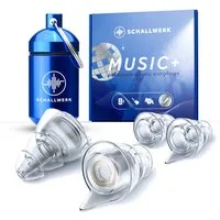 Schallwerk Gehörschutzstöpsel SCHALLWERK ® Music+ Gehörschutz Ohrstöpsel dämpft Lärm