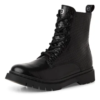 Tamaris - Da.-Stiefel black struct. - Gr. - 37