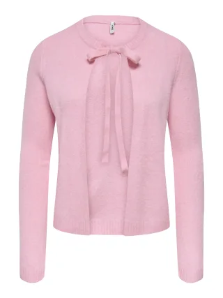 ONLY - ONLJESSIE LS ONE STRING CARDIGA KNT NOOS Romance Rose - Gr. - S