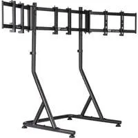 Triple Monitor Stand Black, für Racing Simulator Cockpit GR500, Monitorhalterung schwarz, für Monitore 32" - 55"