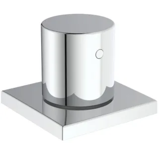 Ideal Standard Joy Neo Fertigmontageset A7568AA für Mehrwegeventil, eckige Rosette, verchromt