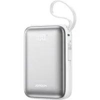 JOYROOM JR-PBF29 Powerbank Mobile Powerbank mit Schnellladefunktion 20000 mAh (5, 9, 10, 12 V), Powerbank mit integrierten Doppelkabeln und 22,5W Schnellladung