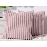 Amilian Dekokissen Sofakissen Couchkissen 2er Set Zierkissen mit Kissenfüllung, (2 Stück), 40x40 cm, Dekokissen mit Füllung und Bezug, Wohnkissen