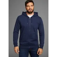 Man's World Kapuzensweatjacke mit Kapuze und Kordelzügen, normale Passform