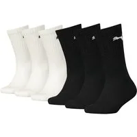 PUMA Socken PUMA JUNIOR CREW SOCK 6P ECOM (6-Paar, 6 Paar) gepolsterte Sohle für zusätzlichen Komfort