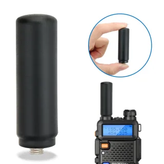 ABBREE AR-243 SMA-Female Mini Antenna UHF 400-480MHz Short Small Antenna for Walkie Talkie Baofeng BF-888S UV5R UV-21 PR