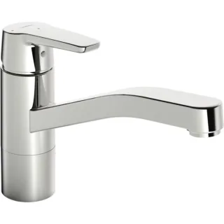 Hansa HANSAPOLO Küchenarmatur 5148229300676 Kaltstartfunktion, schwenkbar, Ausladung 215mm, chrom