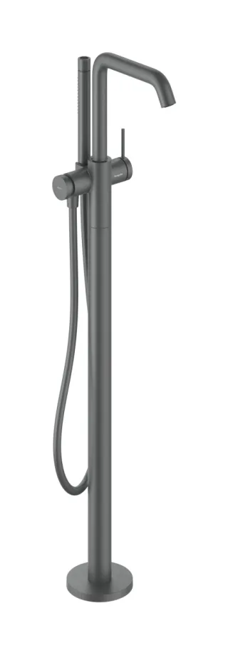 Hansgrohe Wannenmischer Tecturis S bodenstehend Brushed Black Chrome,73440340 73440340