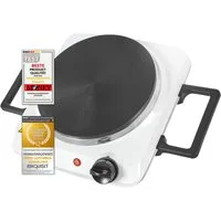 exquisit Einzelkochplatte KP 3102, 1500 W, Massekochfeld, flexibles Kochen überall