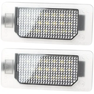 2x LED PREMIUM Kennzeichenbeleuchtung Leuchten Kennzeichen SMD für Fiat 500X ab 2014-