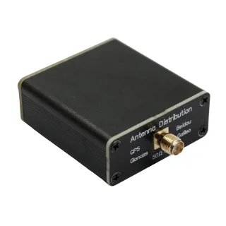 GPS GLONASS BeiDou Galileo Signal Splitter 1x4 Power Splitter Wide Frequency Range 1.4-1.6 GHz SMA Connector Low Loss Hi