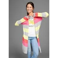KangaROOS Longstrickjacke mit bunten Streifen