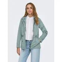 ONLY Parka ONLLORCA LIFE CANVAS PARKA CC OTW mit Kordelzug in der Taille