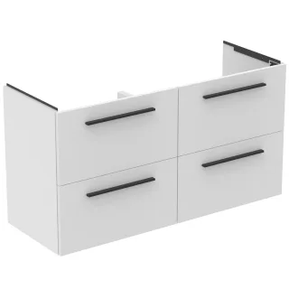 Ideal Standard Waschtischunterschrank i.life A 4 Auszüge 1200x440x630mm Weiss matt, T5513DU T5513DU