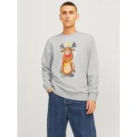 Jack & Jones Sweatshirt JJXMAS JOLLY SWEAT CREW NECK