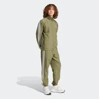 adidas Sportswear Trainingsanzug 3-STREIFEN WOVEN (2-tlg), zweiteiliges Set, aus Polyester, mit durchgehendem Reißverschluss