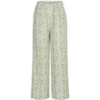 CLOUD 5IVE Stoffhose CLOUD 5IVE Summer Pants with aop leaf print (1-tlg)