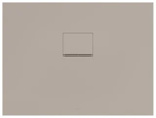 Villeroy & Boch Duschwanne Squaro Infinity 1000x750x40mm, flächenbündig Einbau Antirutsch Almond UDQ1075SQI2IVAL