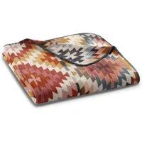 Wohndecke Nomad, Biederlack, mit geketteltem Zierstich, Kuscheldecke