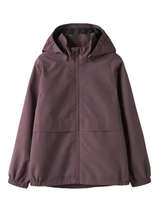 NAME IT - NKNMIZZLE05 RAIN JACKET FO Plum Wine - Gr. - 140