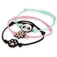 Legami Armkette Legami Set aus 3 Armbändern - Panda - Set of 3 Bracelets